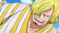 Sanji as seen during the anime's Wano arc. (Image via Toei Animation)
